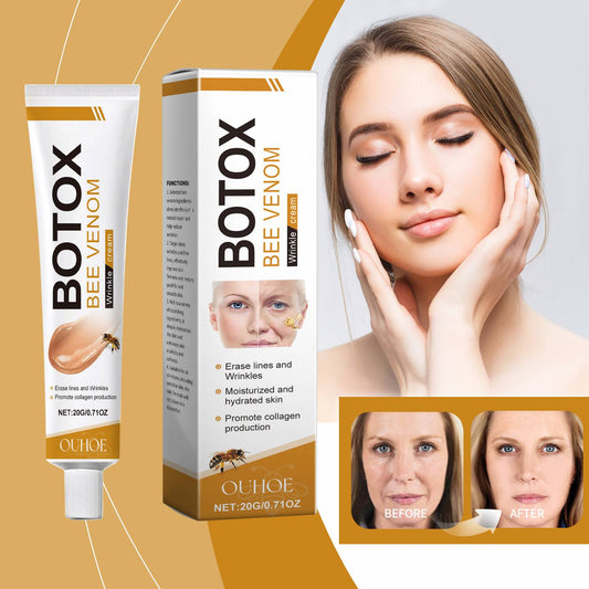 Crema BioAqua Anti-Arrugas Botox Natural con Veneno de Abeja 🐝✨ – Ouhoe™